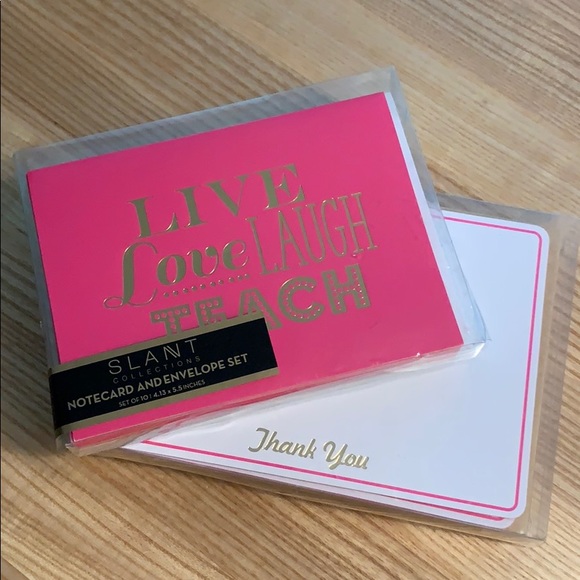 Slant Collections Other - 🌈 3/$15 2 Sets(25 cards) Notecards $ Envelopes 🌈